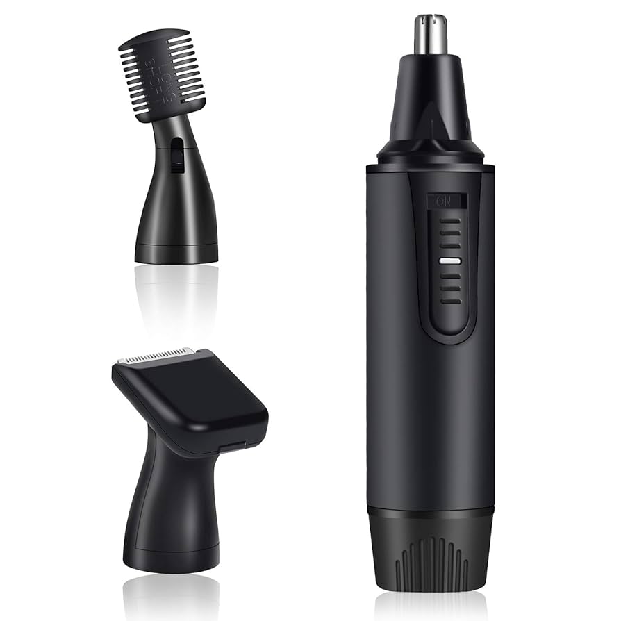 ステンレス耳・鼻毛カッター ブラシ付き 楽天市場】【ポイント10倍】 鼻毛カッター 手動式 電池不要